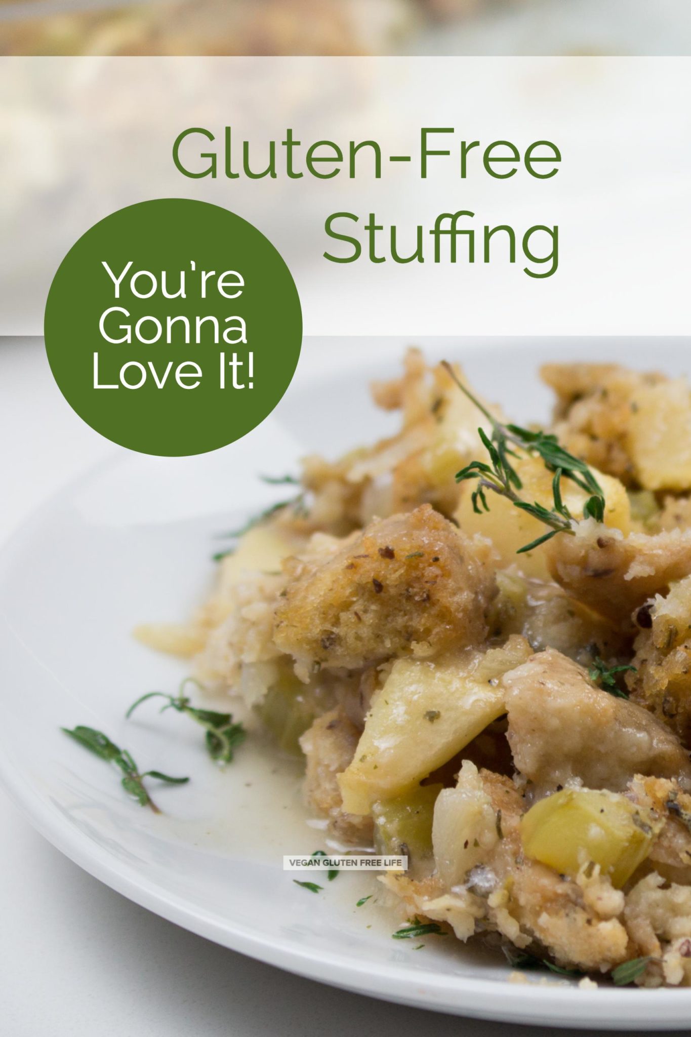 Gluten-free stuffing is an iconic holiday dish. The aromas of sage, rosemary, thyme, onion, garlic, and gravy will make your mouth water.www.veganglutenfreelife.com/gluten-free-stuffing/