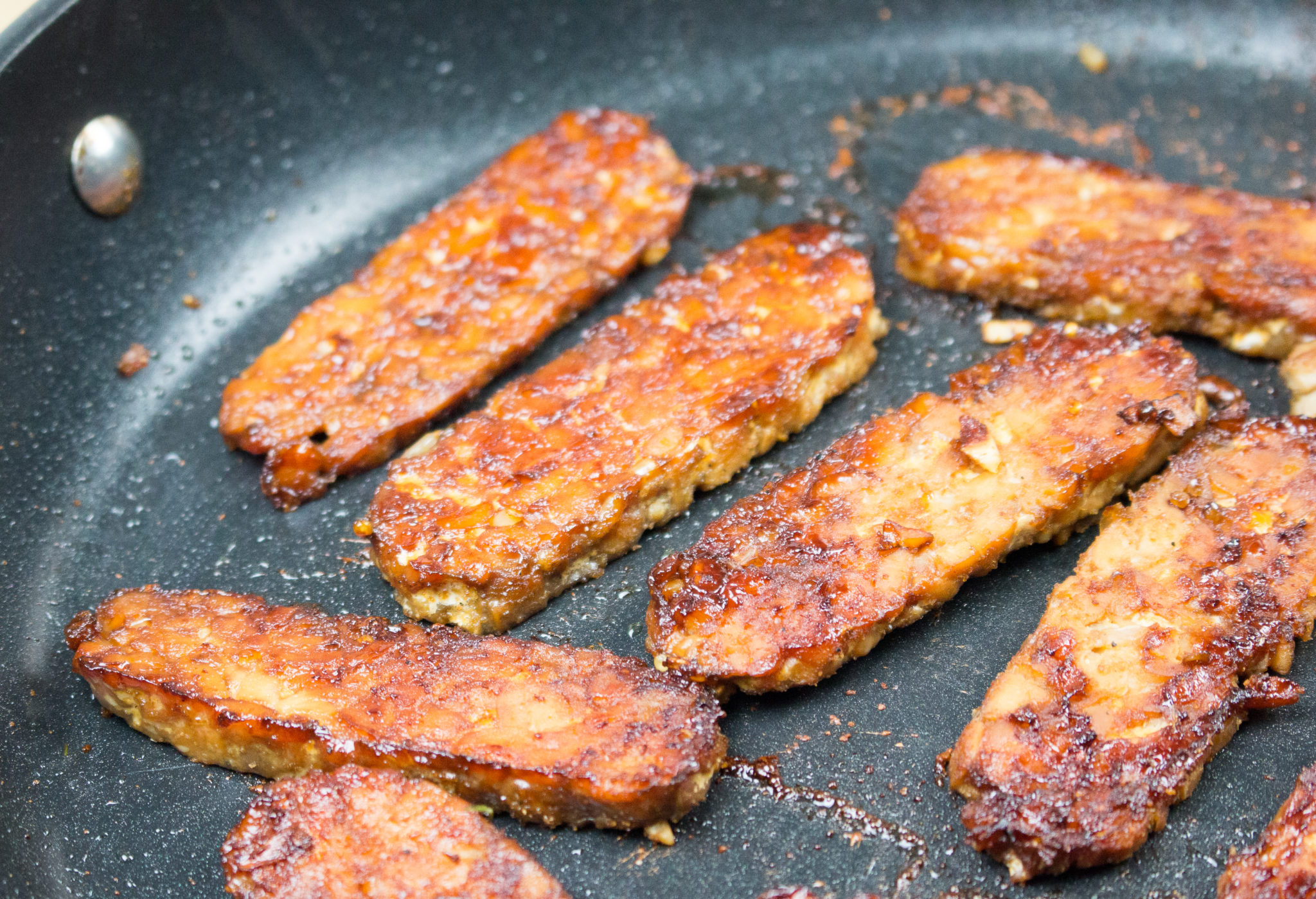 Tempeh bacon is a cinch to make, bold flavors, versatile, fun to eat, breakfast, lunch, dinner or a delicious snack. www.veganglutenfreelife.com/tempeh-bacon/
